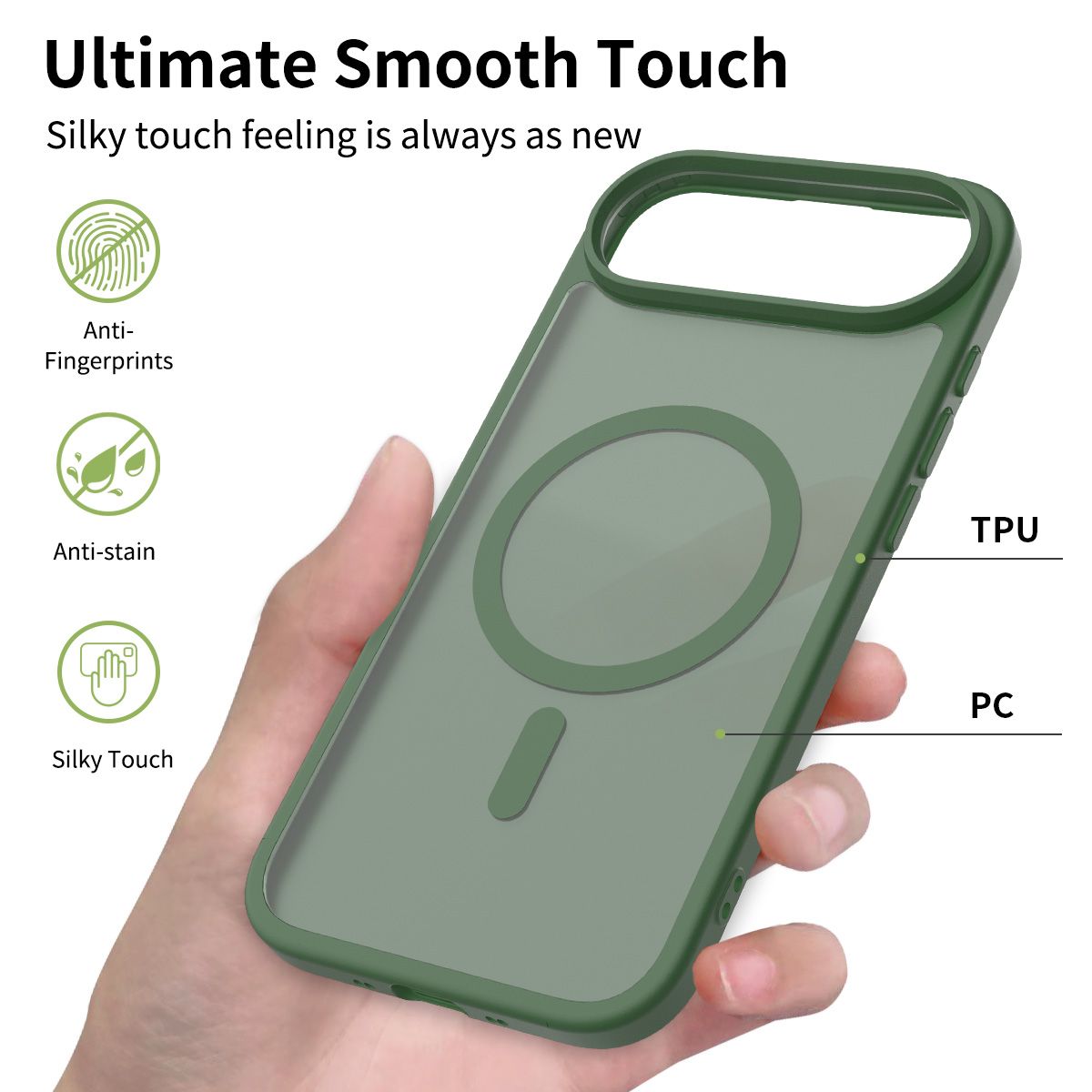 Pulse Skin Feeling MagSafe Case with Camera Action Button — 290