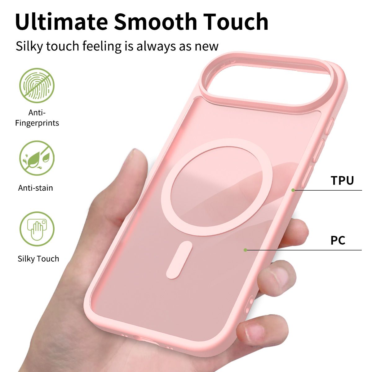 Pulse Skin Feeling MagSafe Case with Camera Action Button — 236
