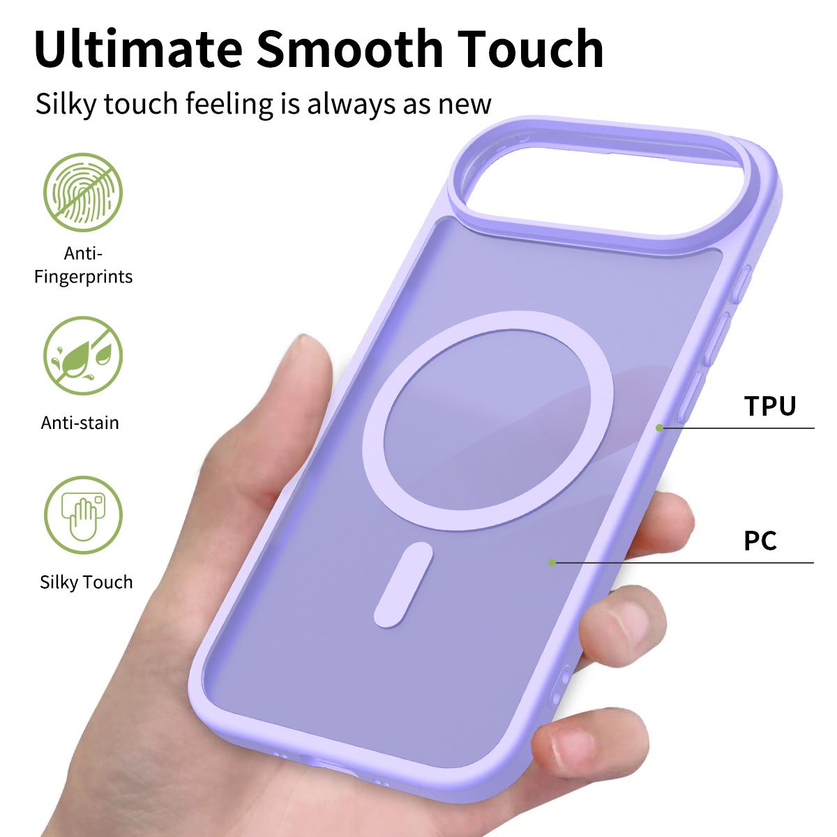 Pulse Skin Feeling MagSafe Case with Camera Action Button — 254