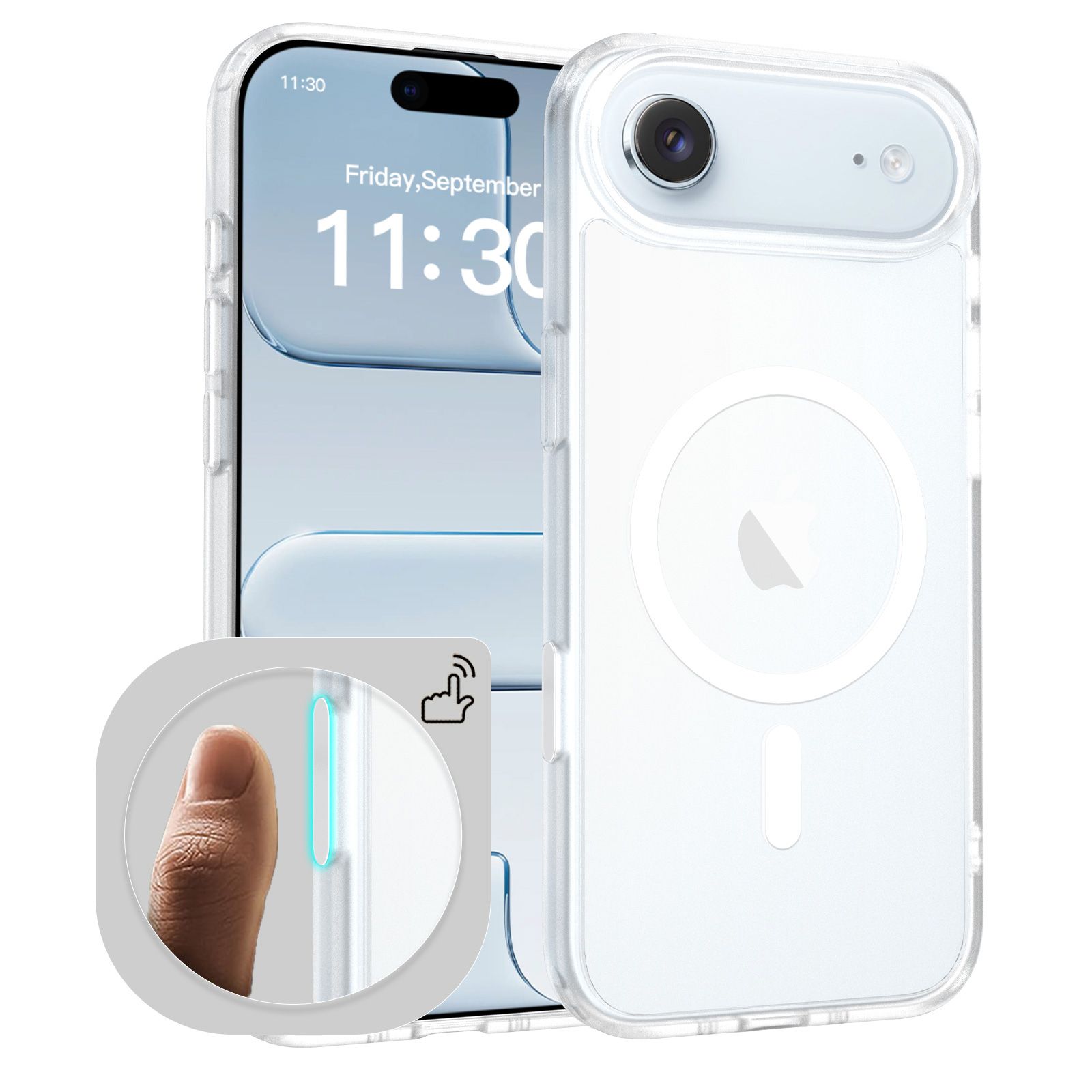 Pulse Skin Feeling MagSafe Case with Camera Action Button — 223