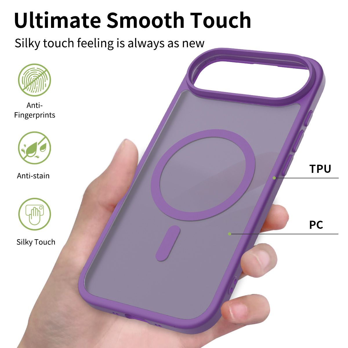 Pulse Skin Feeling MagSafe Case with Camera Action Button — 284