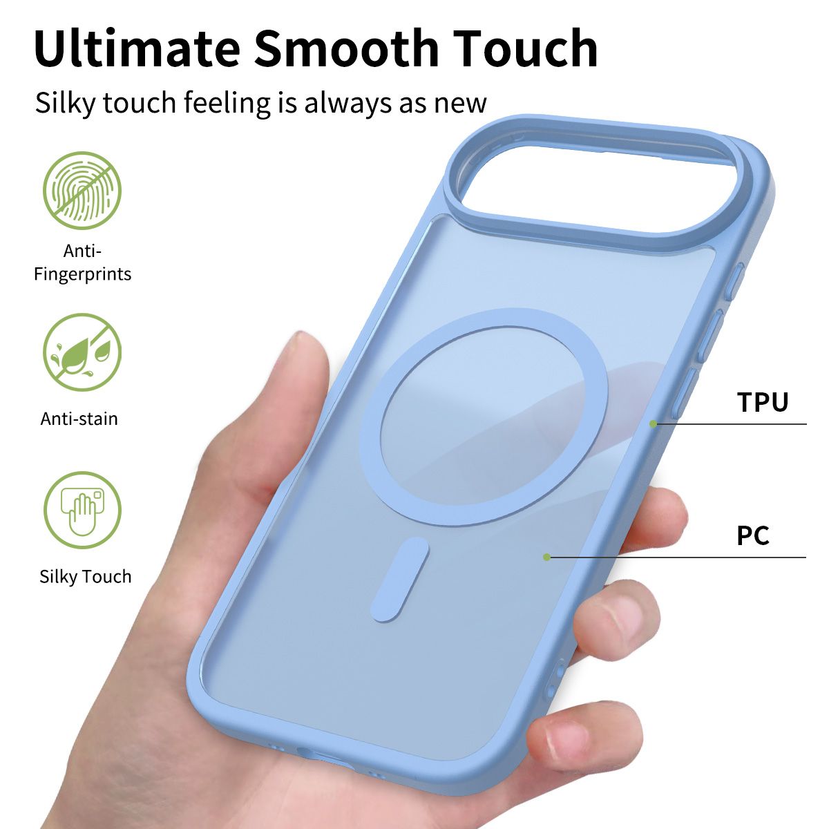 Pulse Skin Feeling MagSafe Case with Camera Action Button — 260