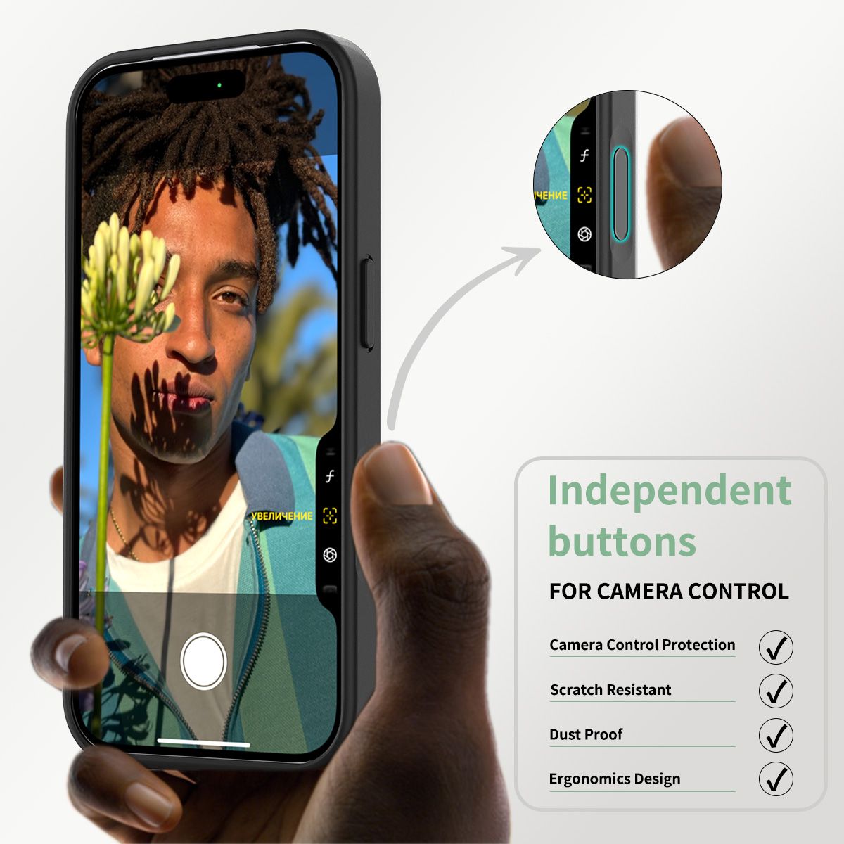Pulse Skin Feeling MagSafe Case with Camera Action Button — 219