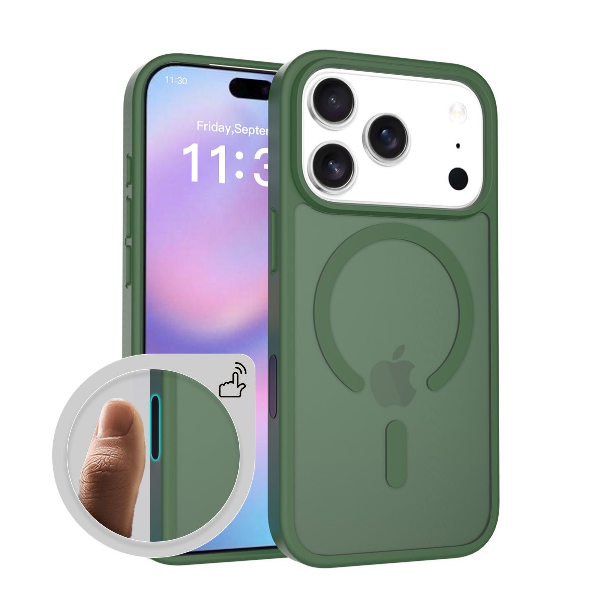 Pulse Skin Feeling MagSafe Case with Camera Action Button — 211