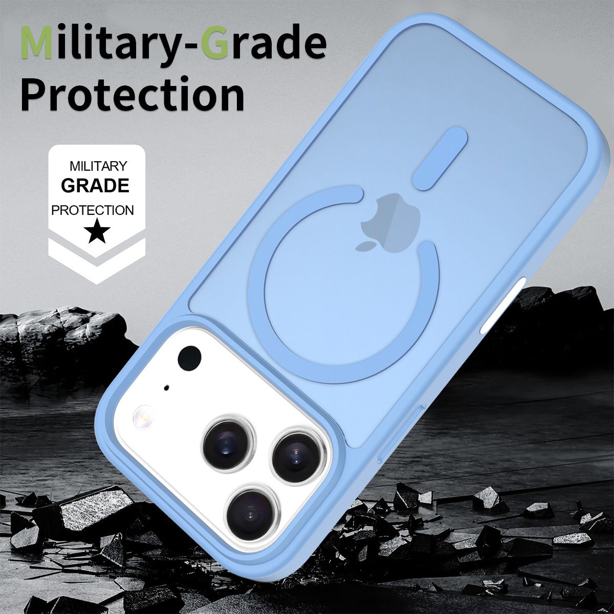 Pulse Skin Feeling MagSafe Case with Camera Action Button — 202