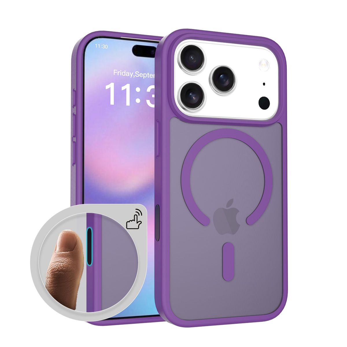 Pulse Skin Feeling MagSafe Case with Camera Action Button — 205