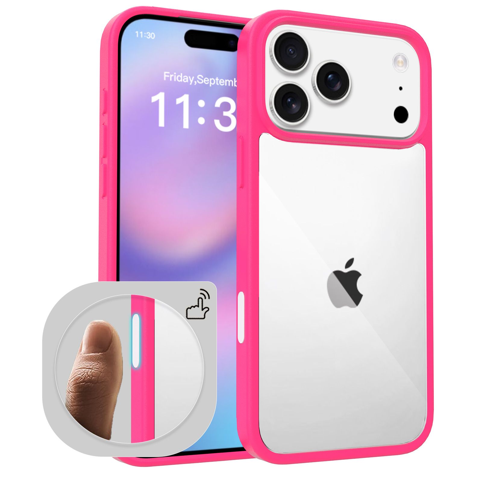 Pulse Prism Clear Case with Camera Action Button — 25