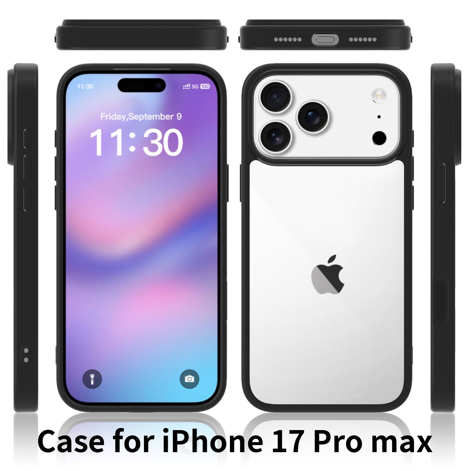 Pulse Prism Clear Case with Camera Action Button