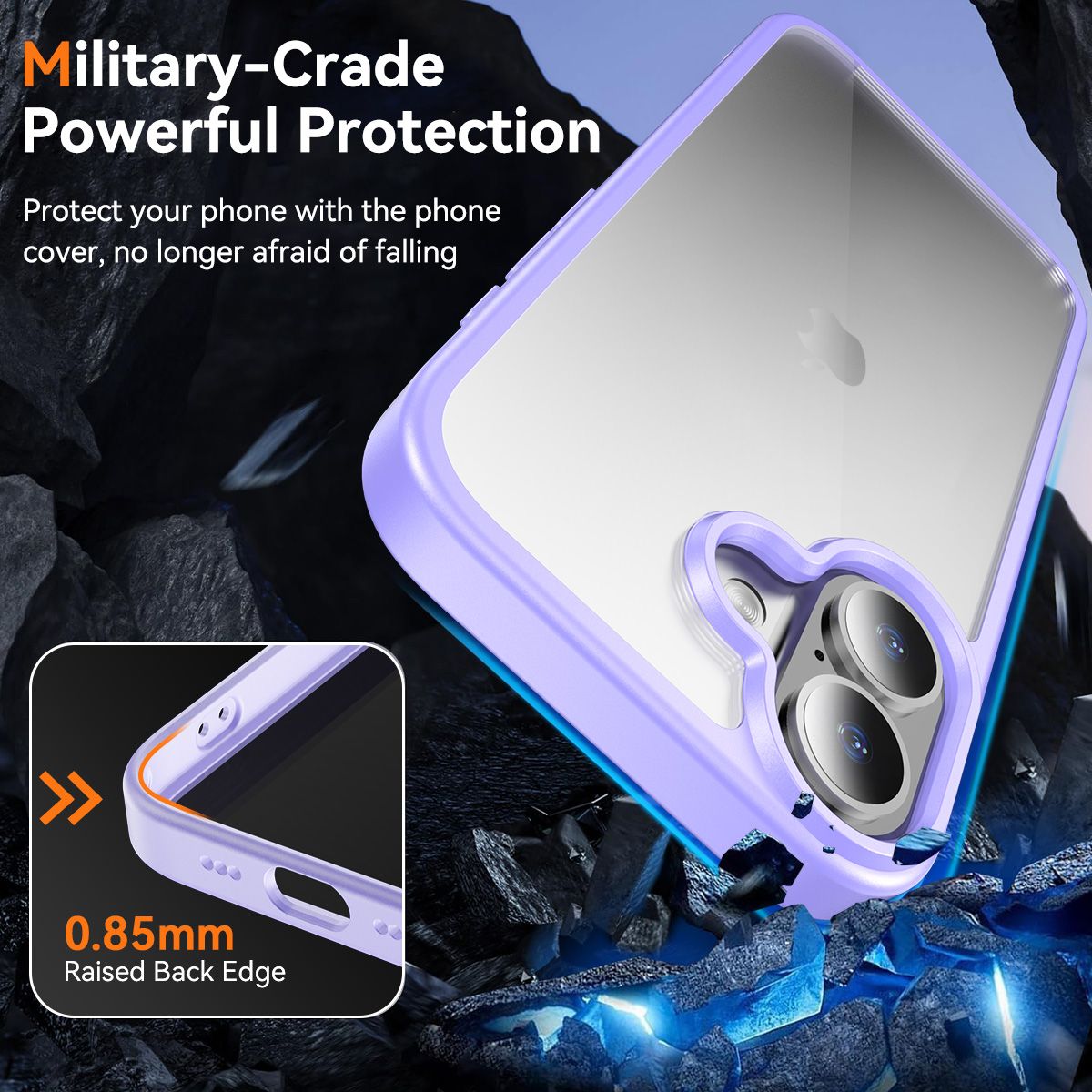 Pulse Prism Clear Case with Camera Action Button — 212