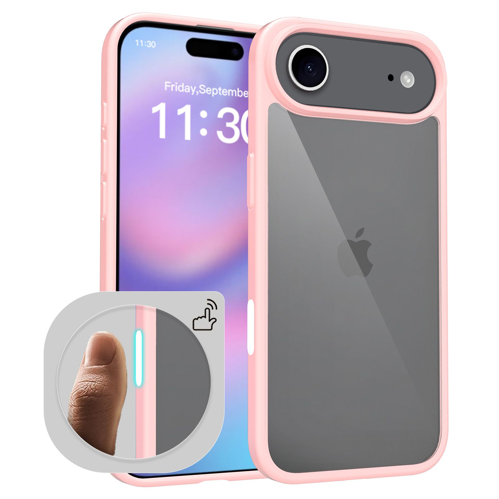 Pulse Prism Clear Case with Camera Action Button — 119