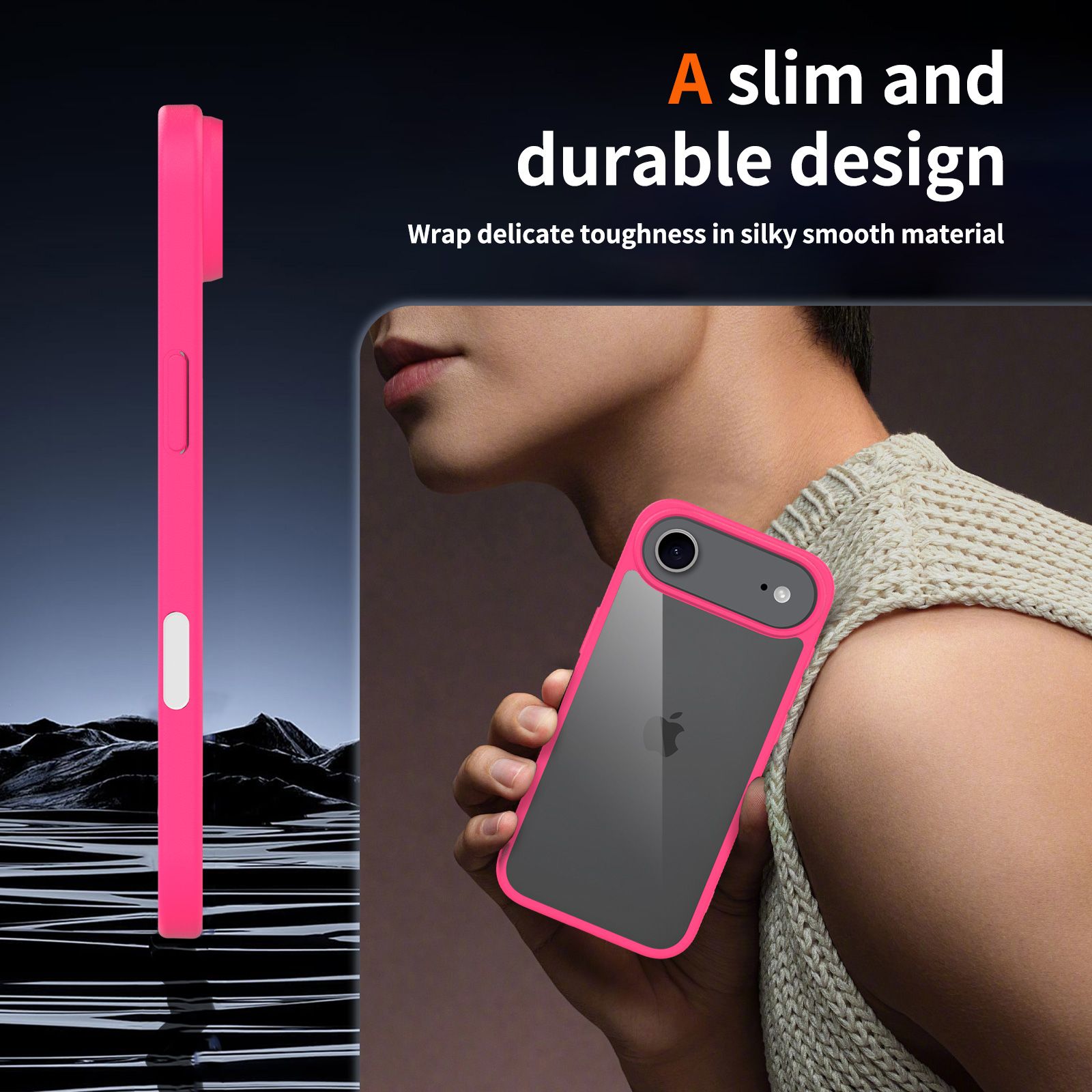 Pulse Prism Clear Case with Camera Action Button — 131