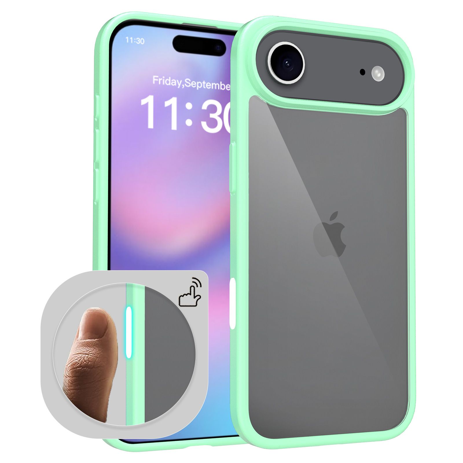 Pulse Prism Clear Case with Camera Action Button — 103