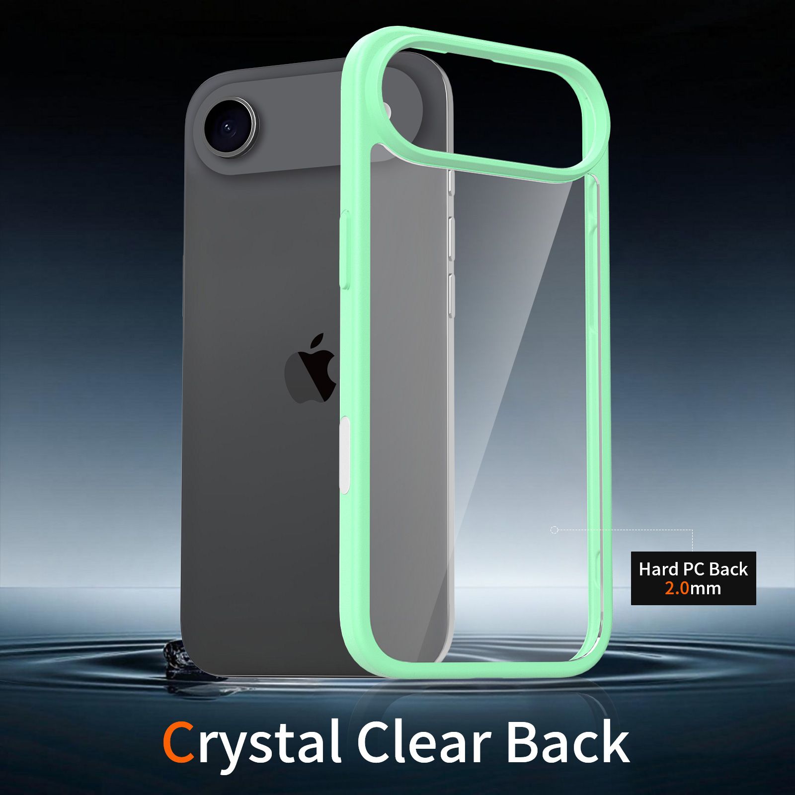 Pulse Prism Clear Case with Camera Action Button — 105