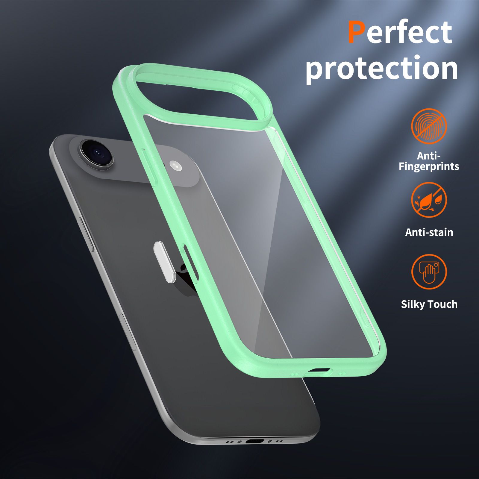 Pulse Prism Clear Case with Camera Action Button — 107