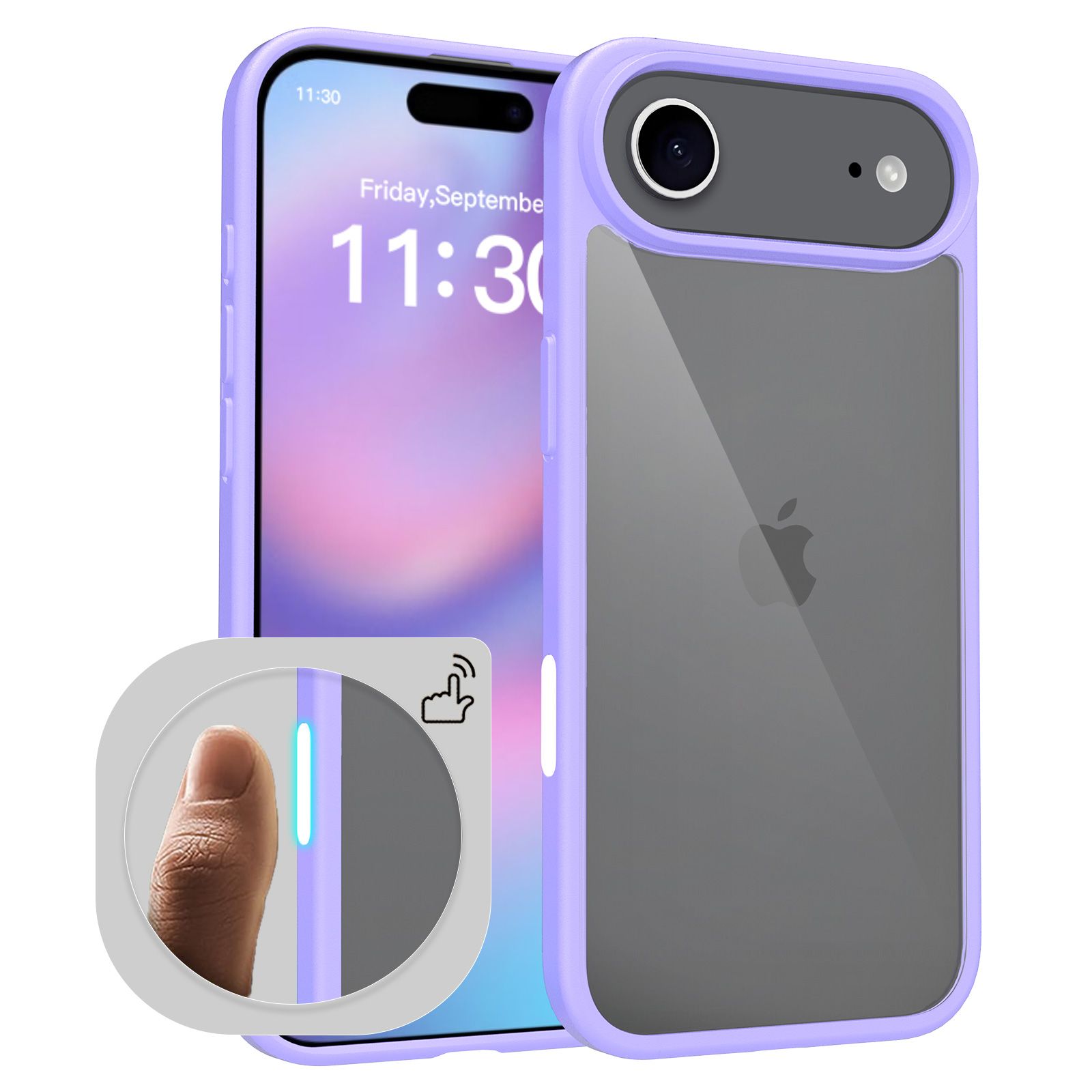 Pulse Prism Clear Case with Camera Action Button — 112