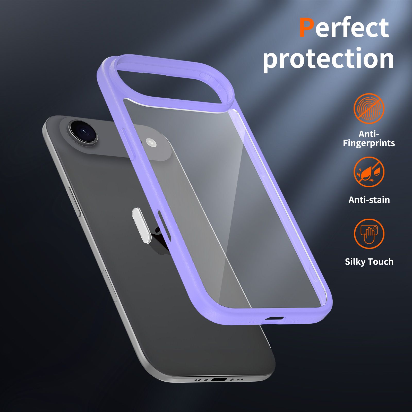 Pulse Prism Clear Case with Camera Action Button — 116