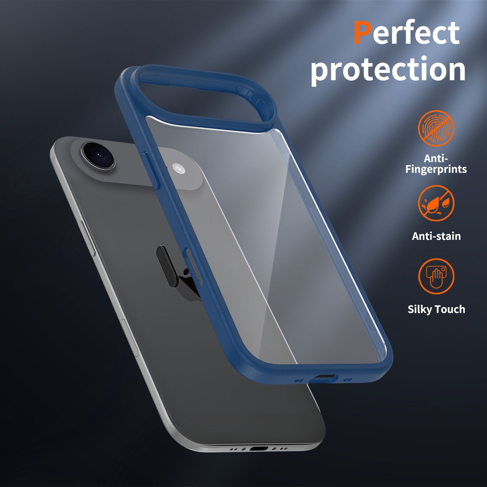 Pulse Prism Clear Case with Camera Action Button — 144