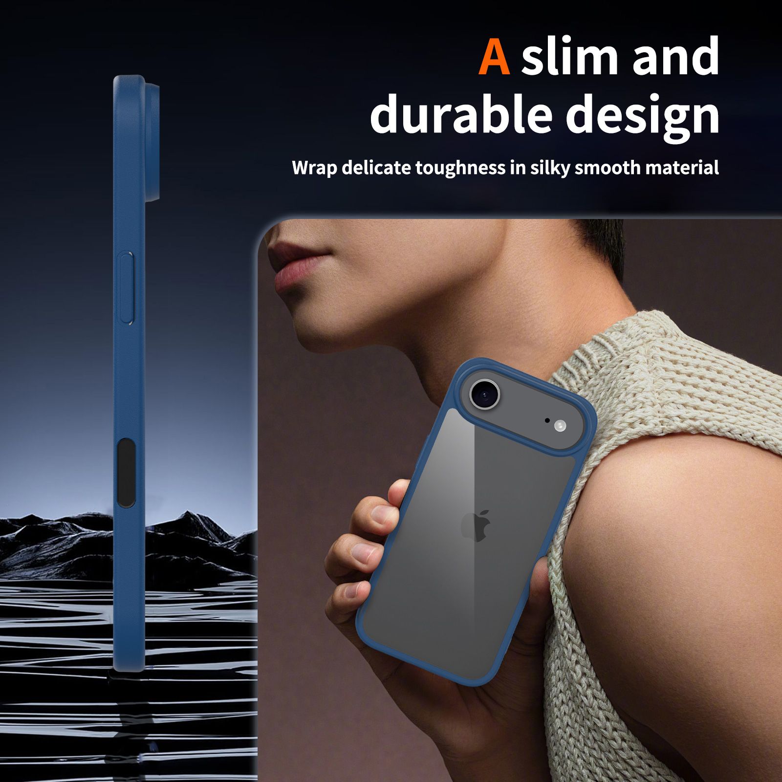 Pulse Prism Clear Case with Camera Action Button — 145