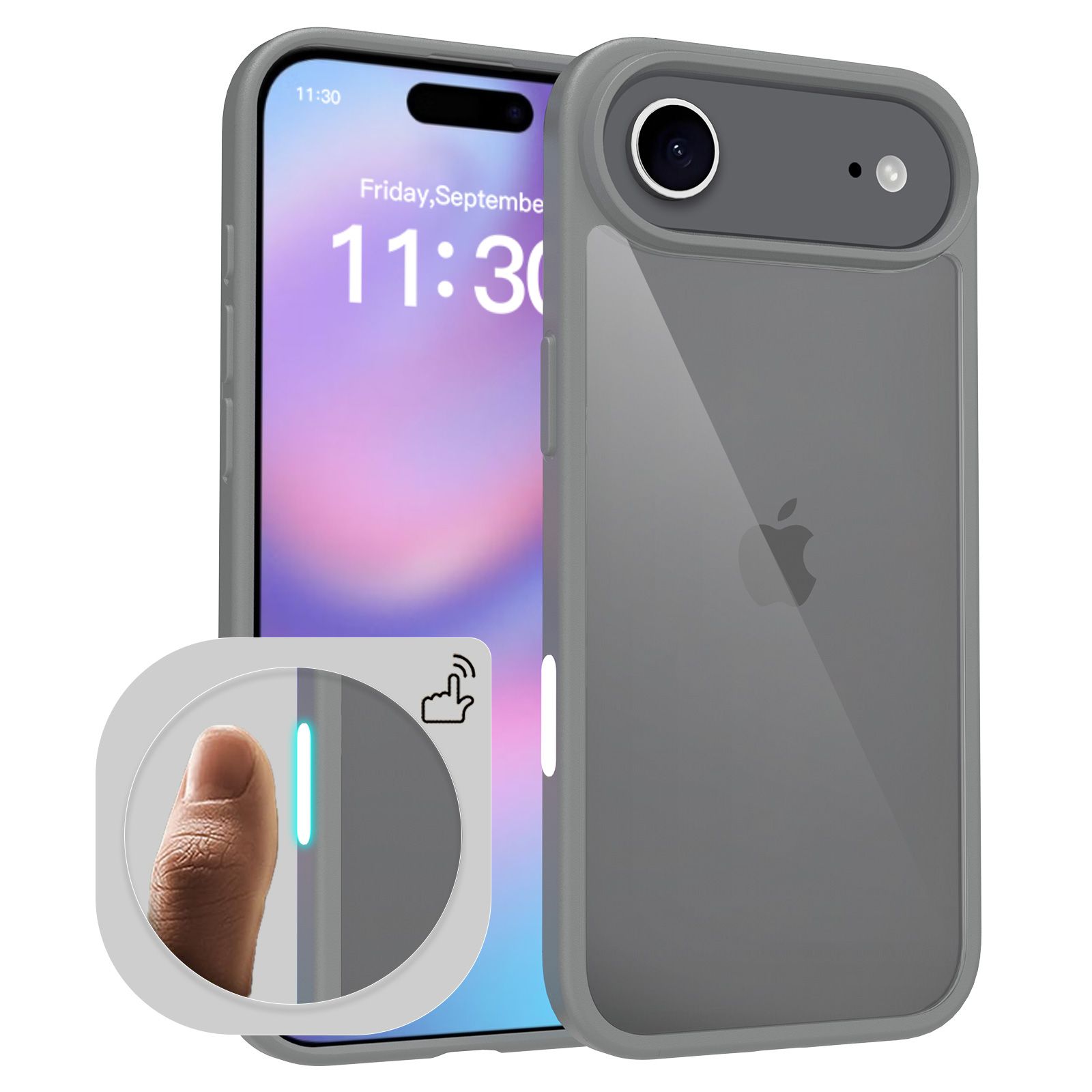 Pulse Prism Clear Case with Camera Action Button — 133