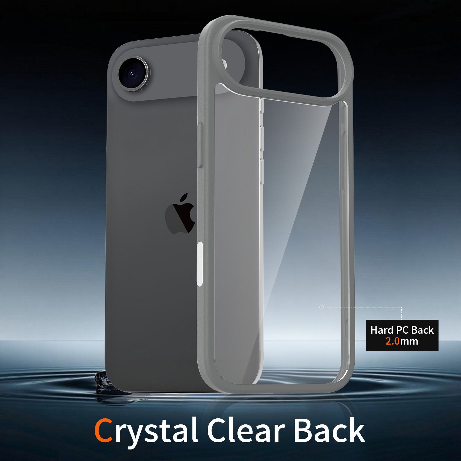 Pulse Prism Clear Case with Camera Action Button — 135
