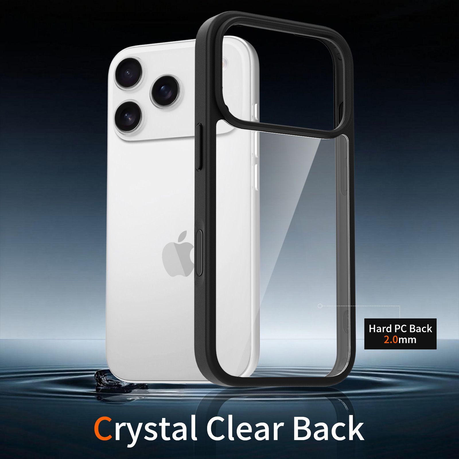 Pulse Prism Clear Case with Camera Action Button — 200