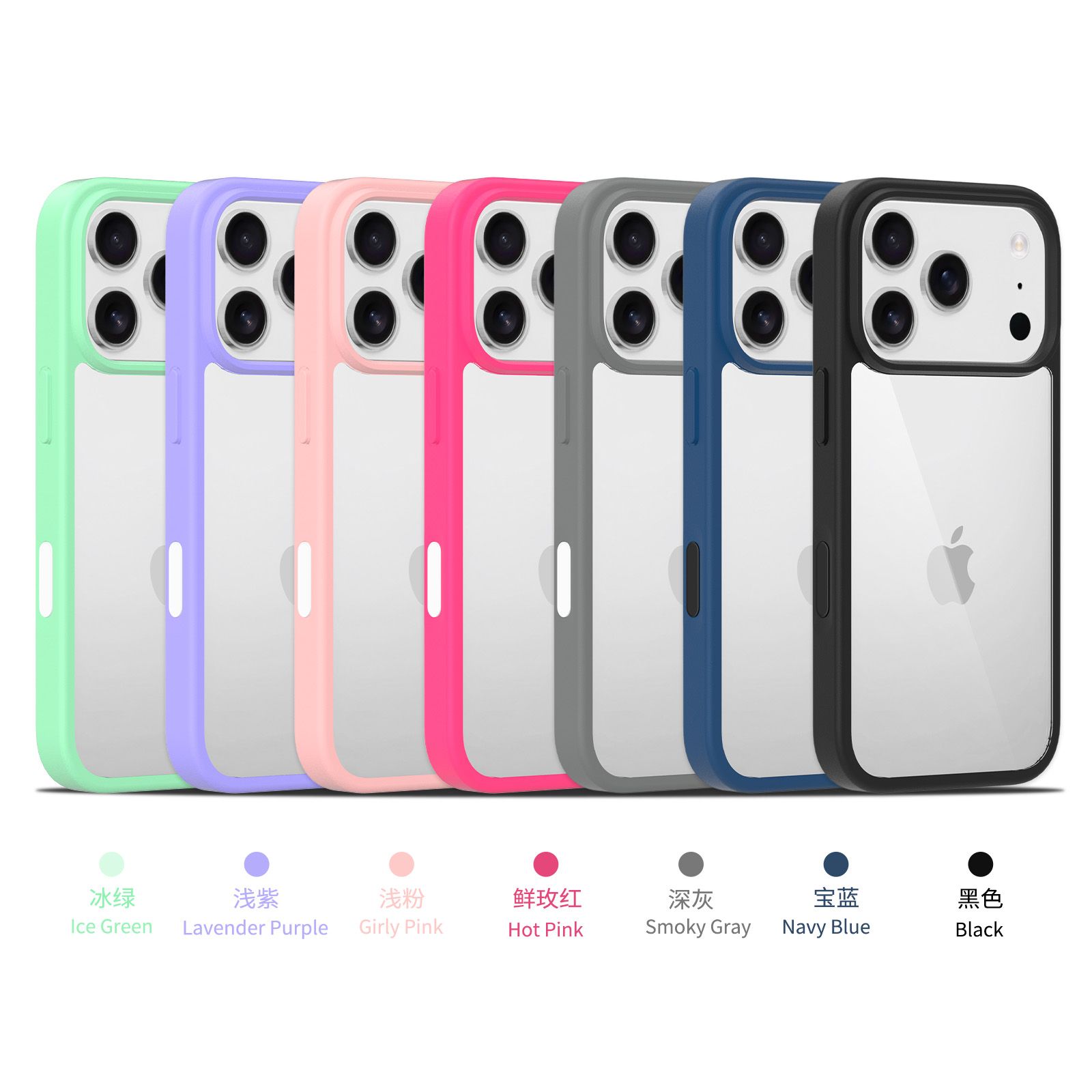 Pulse Prism Clear Case with Camera Action Button — 161