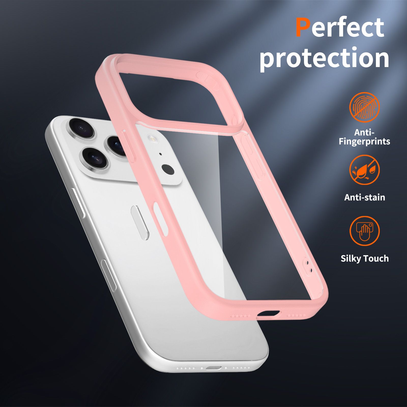 Pulse Prism Clear Case with Camera Action Button — 174