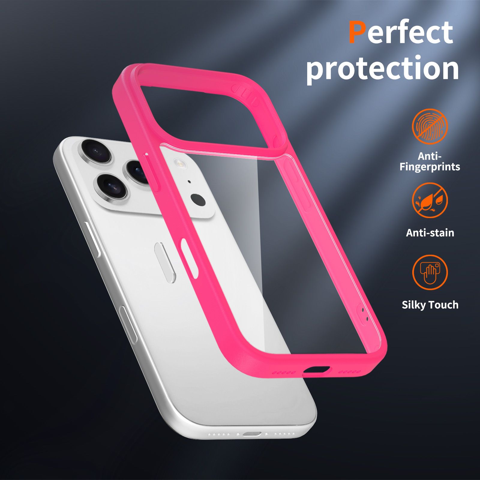 Pulse Prism Clear Case with Camera Action Button — 181
