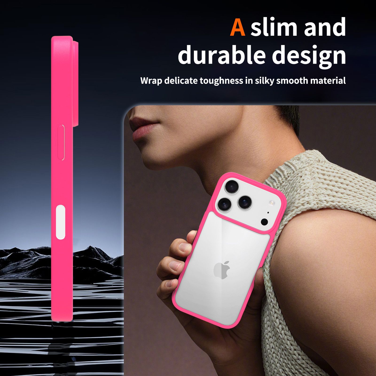 Pulse Prism Clear Case with Camera Action Button — 182