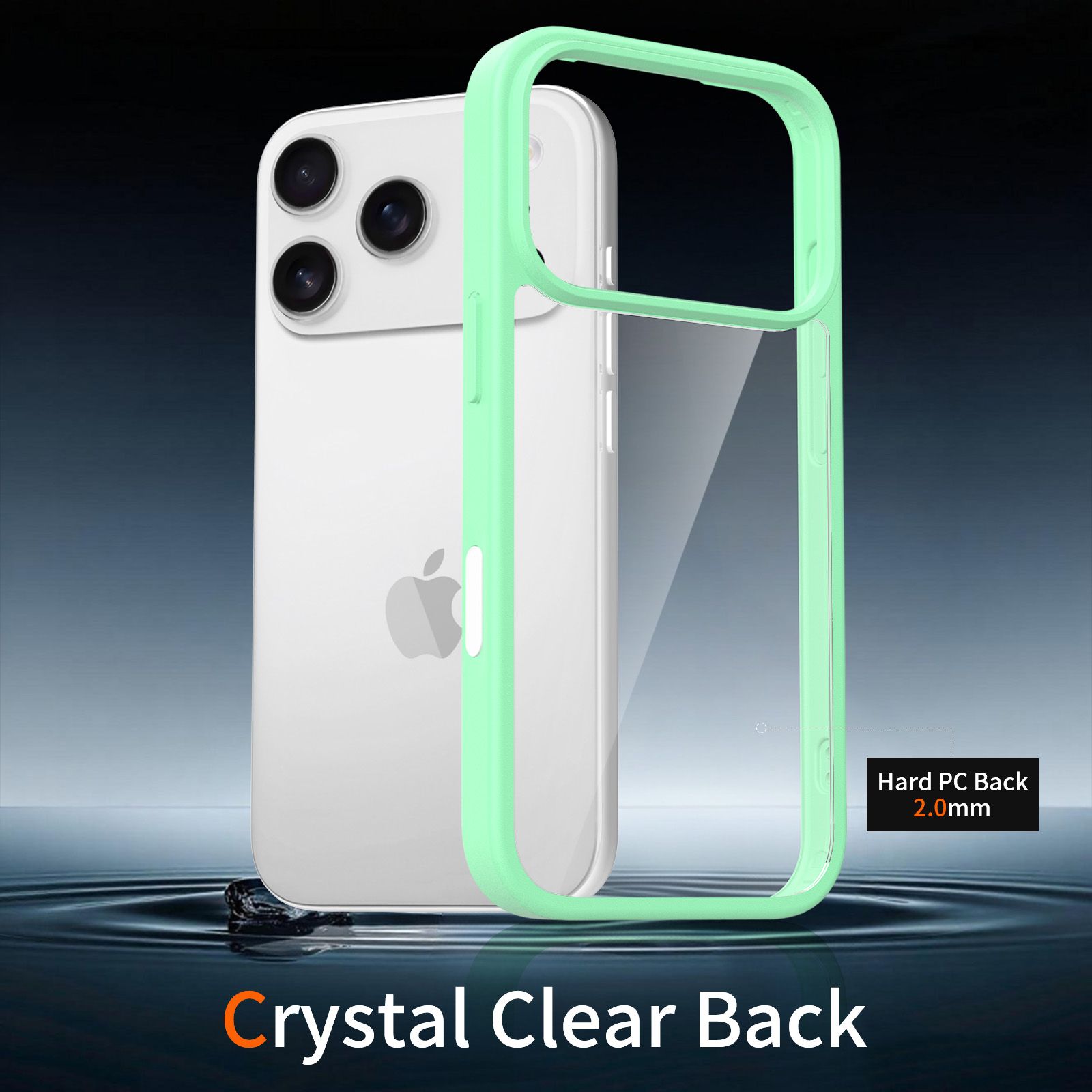 Pulse Prism Clear Case with Camera Action Button — 156
