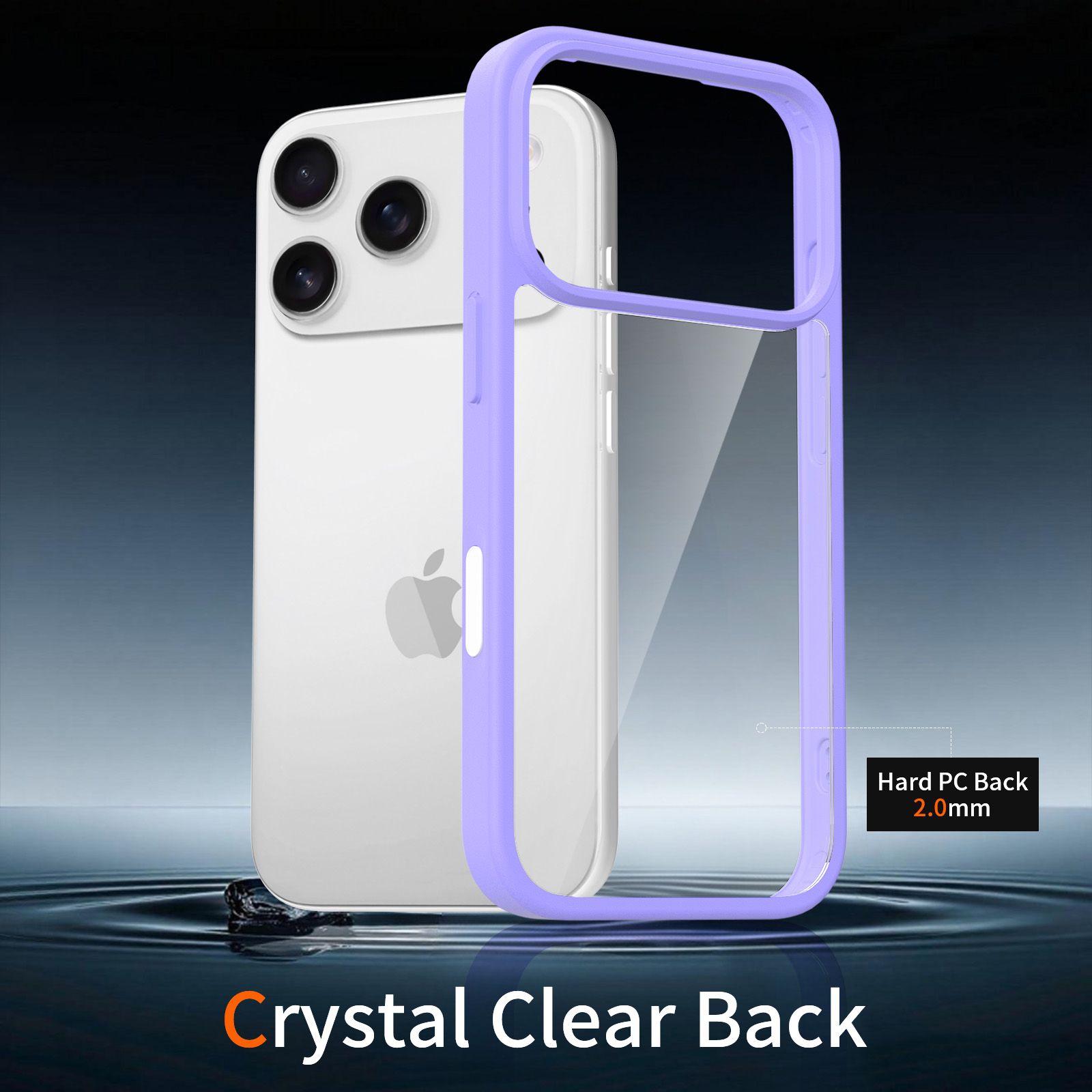 Pulse Prism Clear Case with Camera Action Button — 165