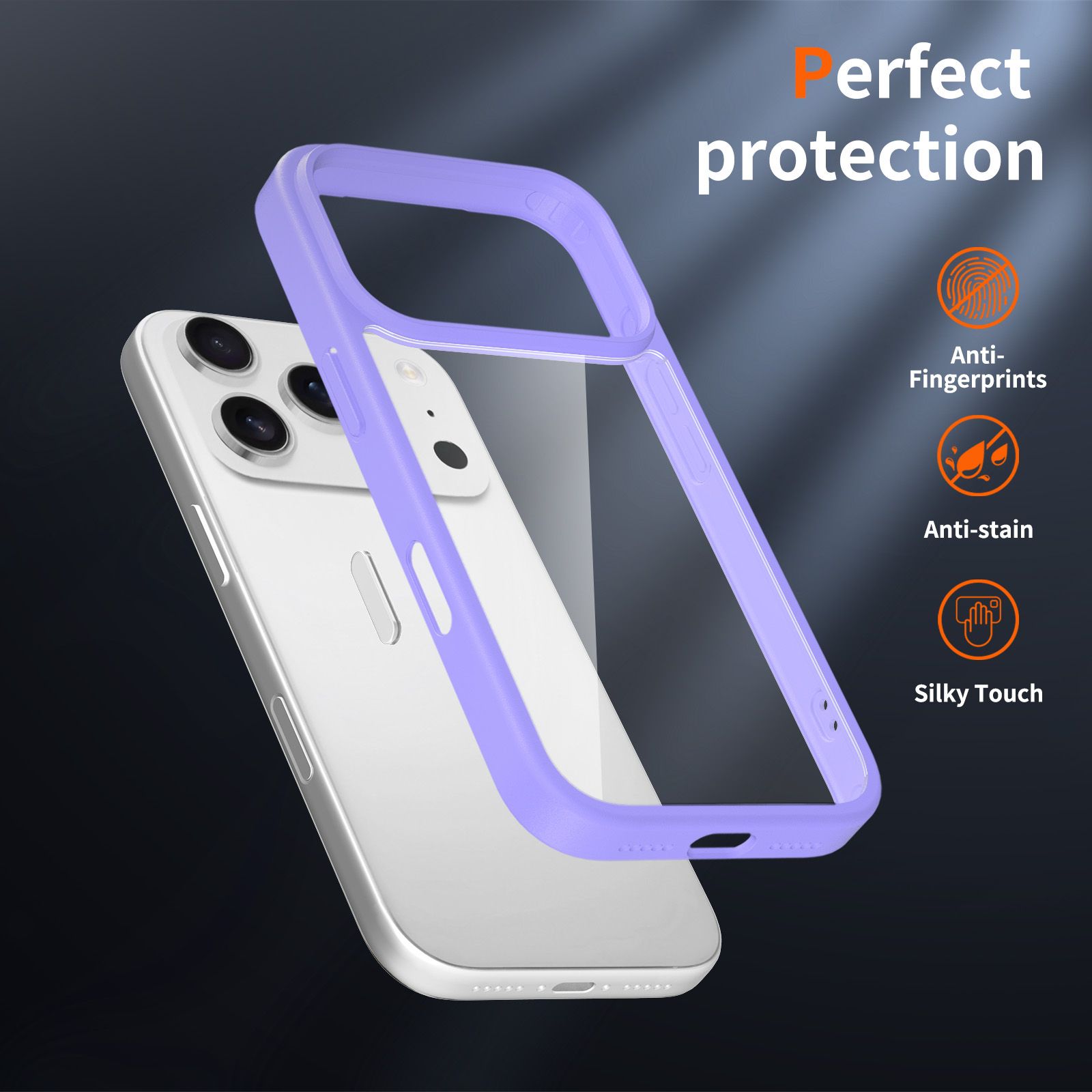 Pulse Prism Clear Case with Camera Action Button — 167