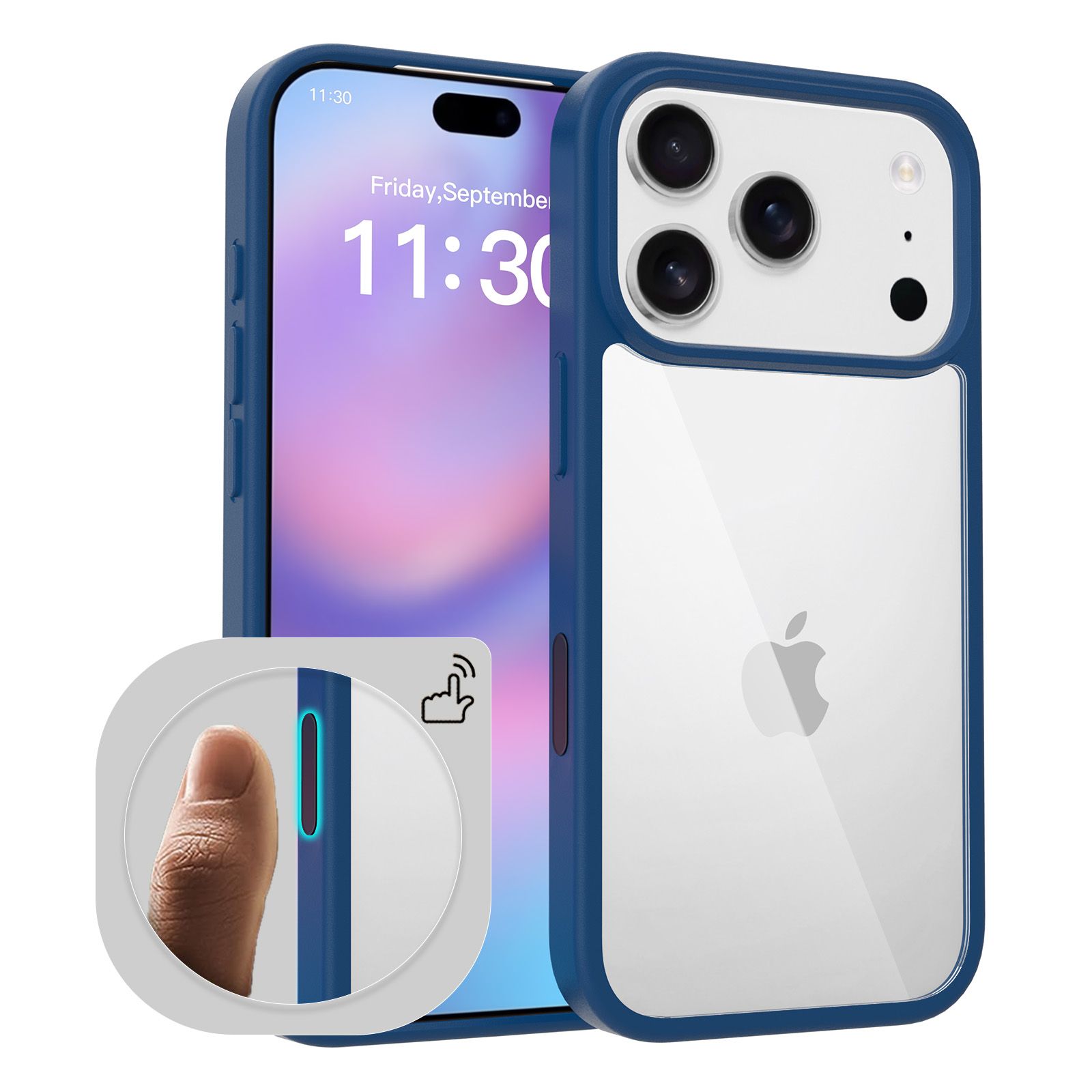 Pulse Prism Clear Case with Camera Action Button — 191