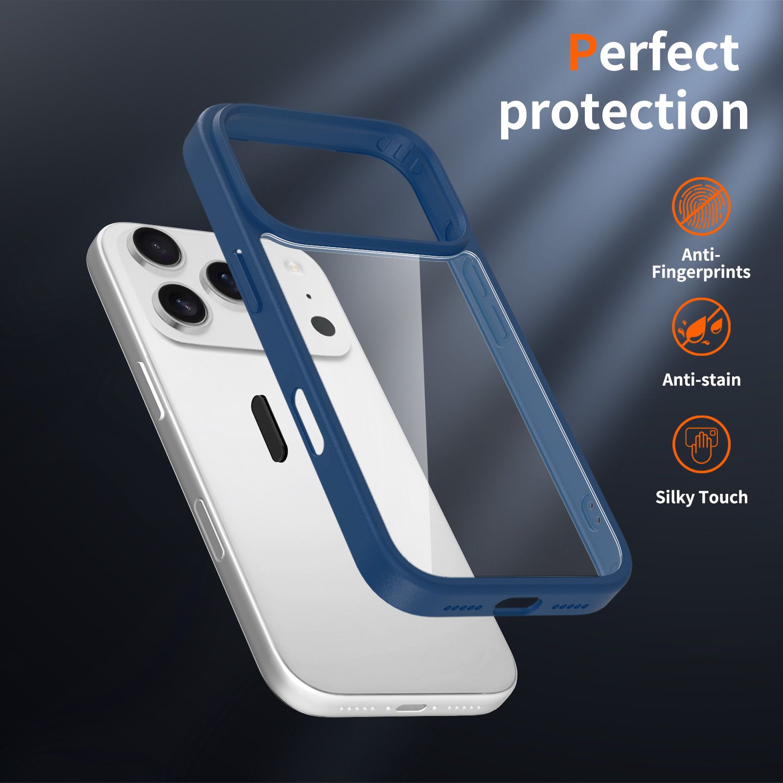 Pulse Prism Clear Case with Camera Action Button — 195