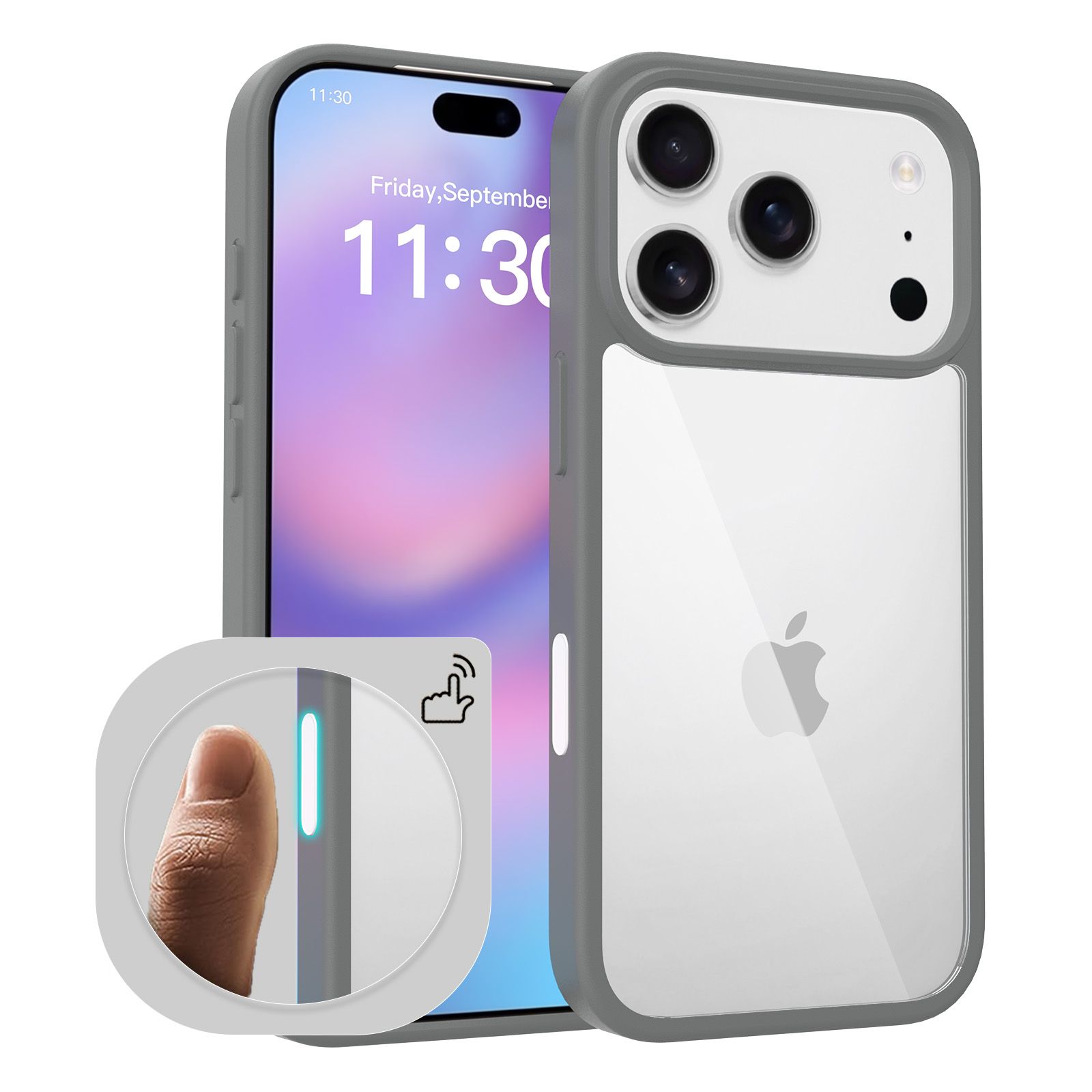 Pulse Prism Clear Case with Camera Action Button — 184