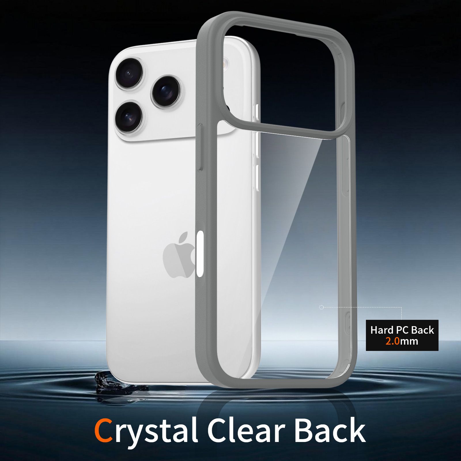 Pulse Prism Clear Case with Camera Action Button — 186