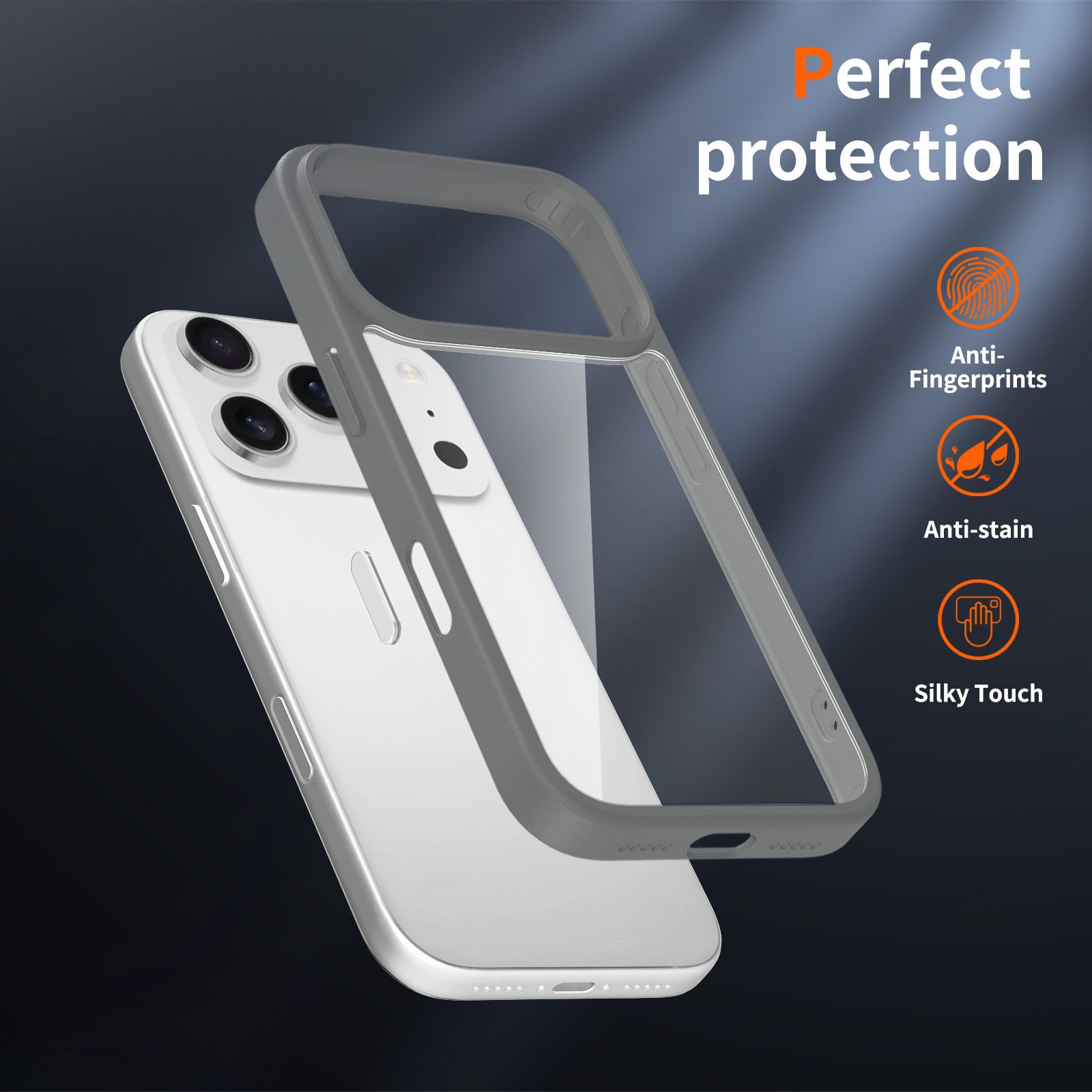 Pulse Prism Clear Case with Camera Action Button — 188