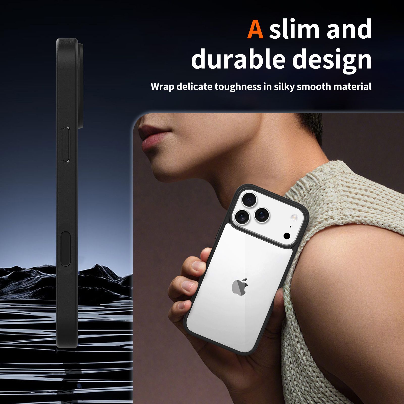 Pulse Prism Clear Case with Camera Action Button — 51