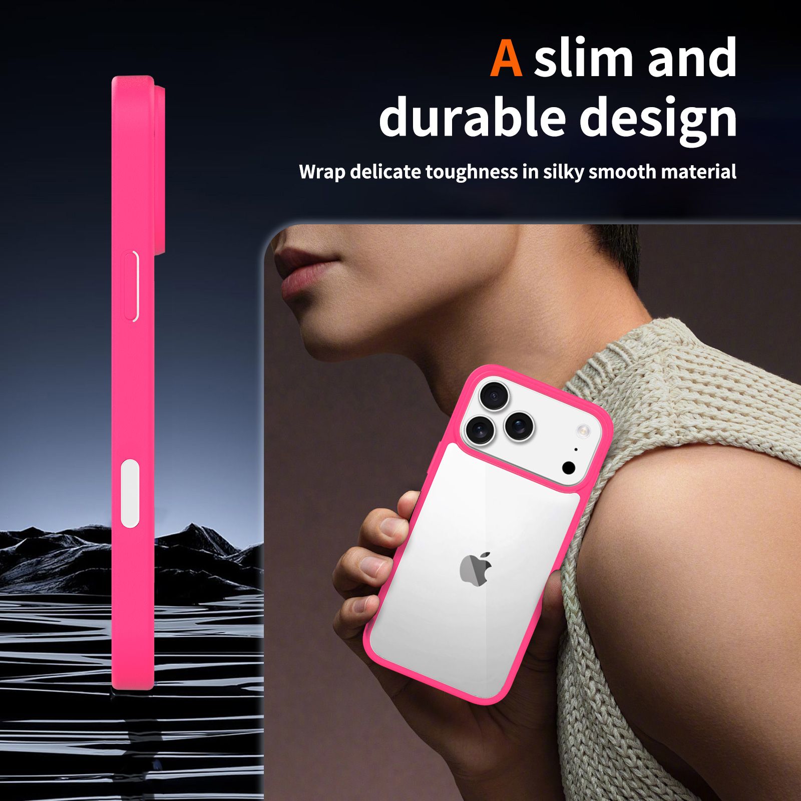 Pulse Prism Clear Case with Camera Action Button — 30
