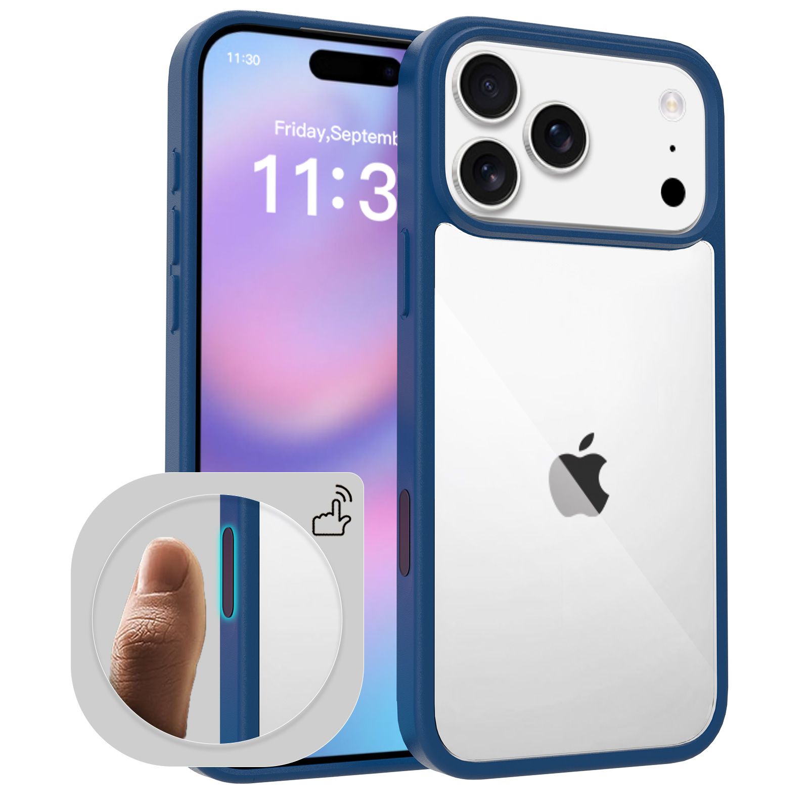 Pulse Prism Clear Case with Camera Action Button — 39