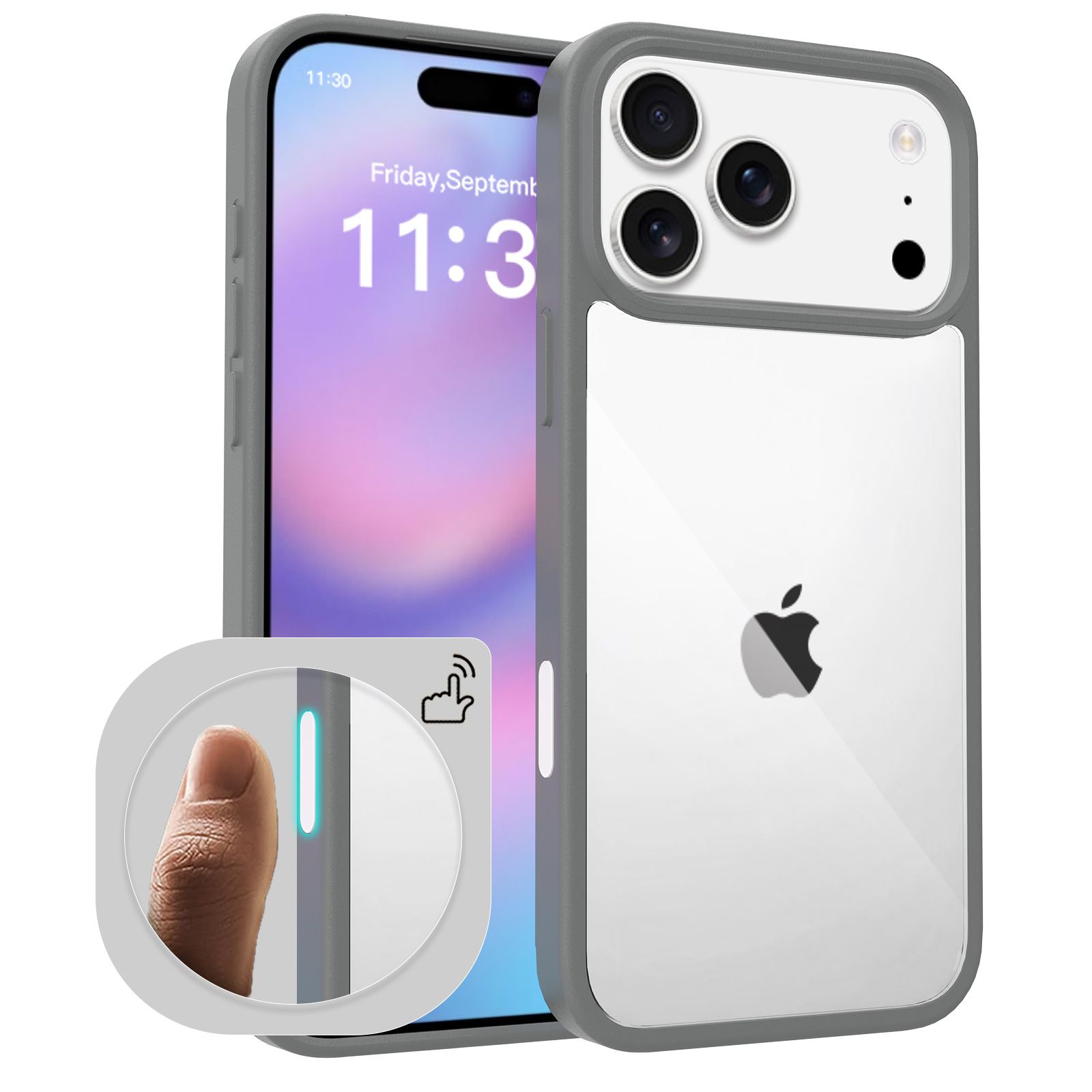Pulse Prism Clear Case with Camera Action Button — 32