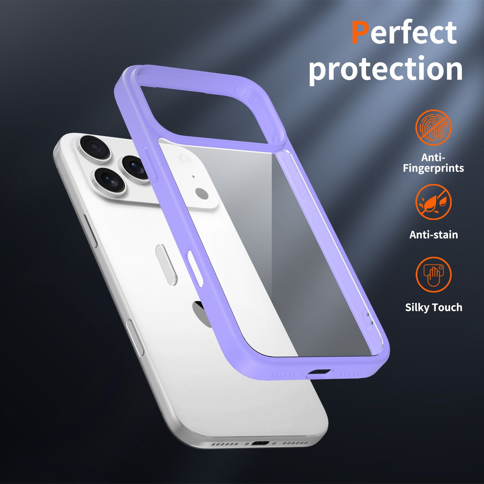 Pulse Prism Clear Case with Camera Action Button — 65