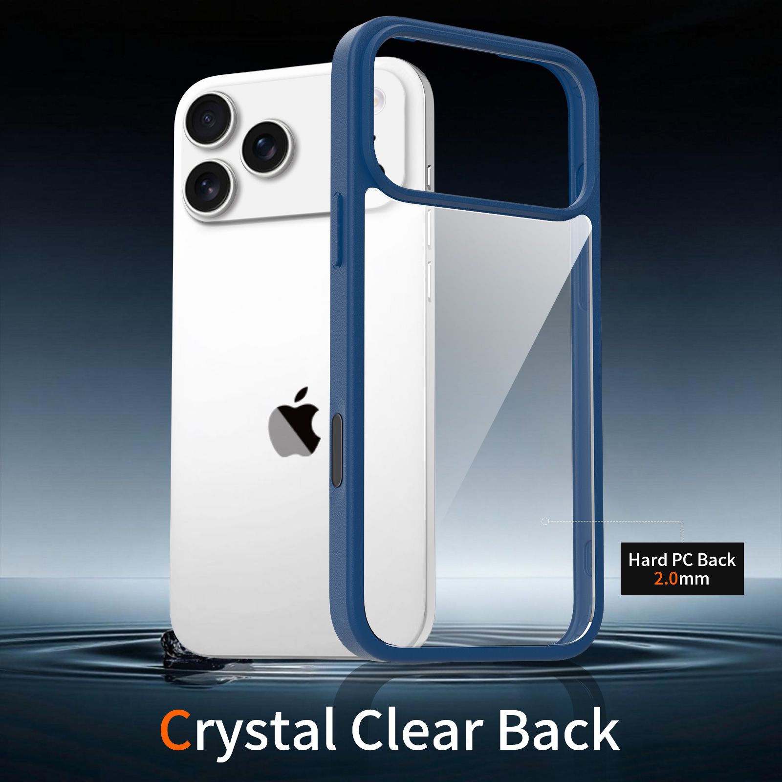 Pulse Prism Clear Case with Camera Action Button — 91