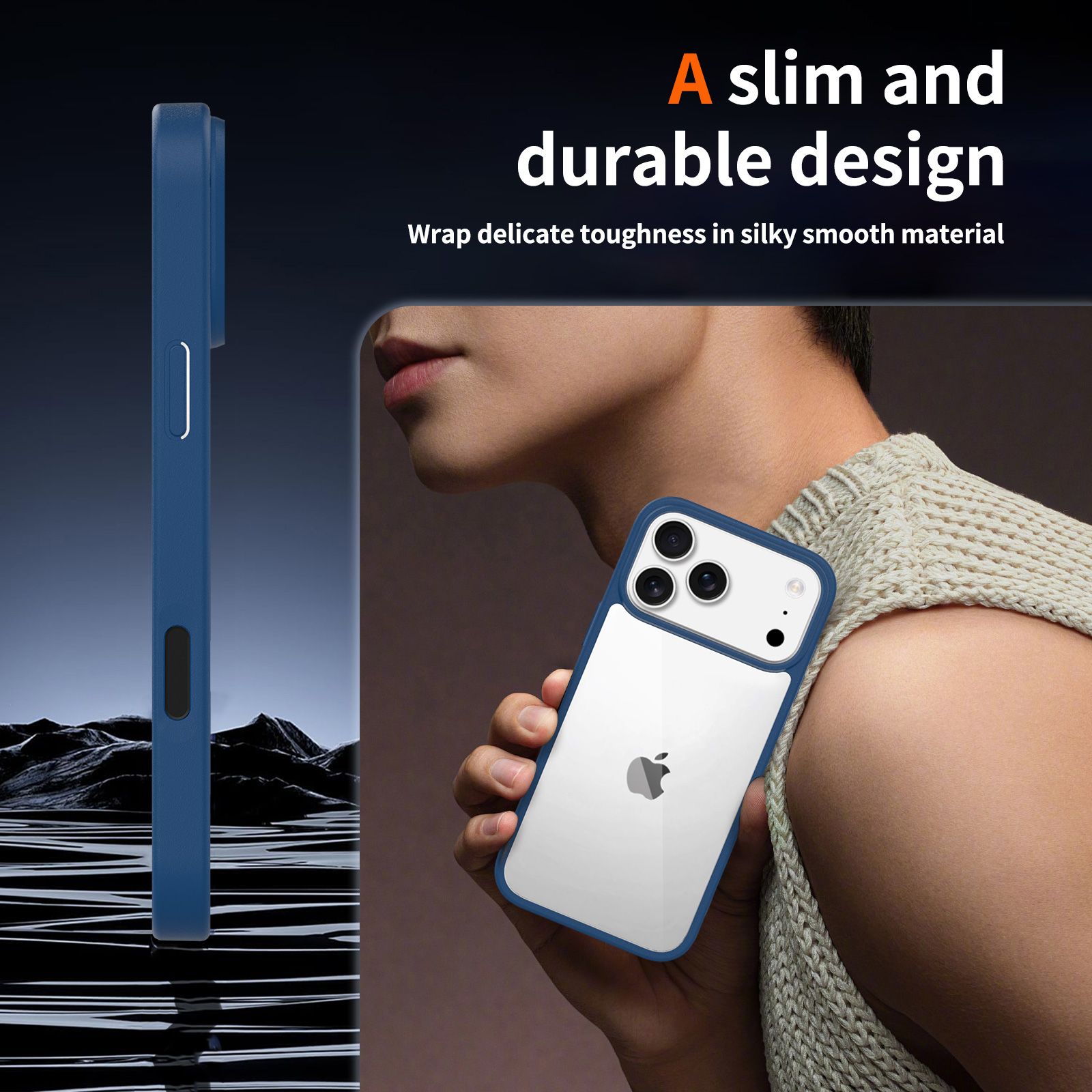 Pulse Prism Clear Case with Camera Action Button — 94