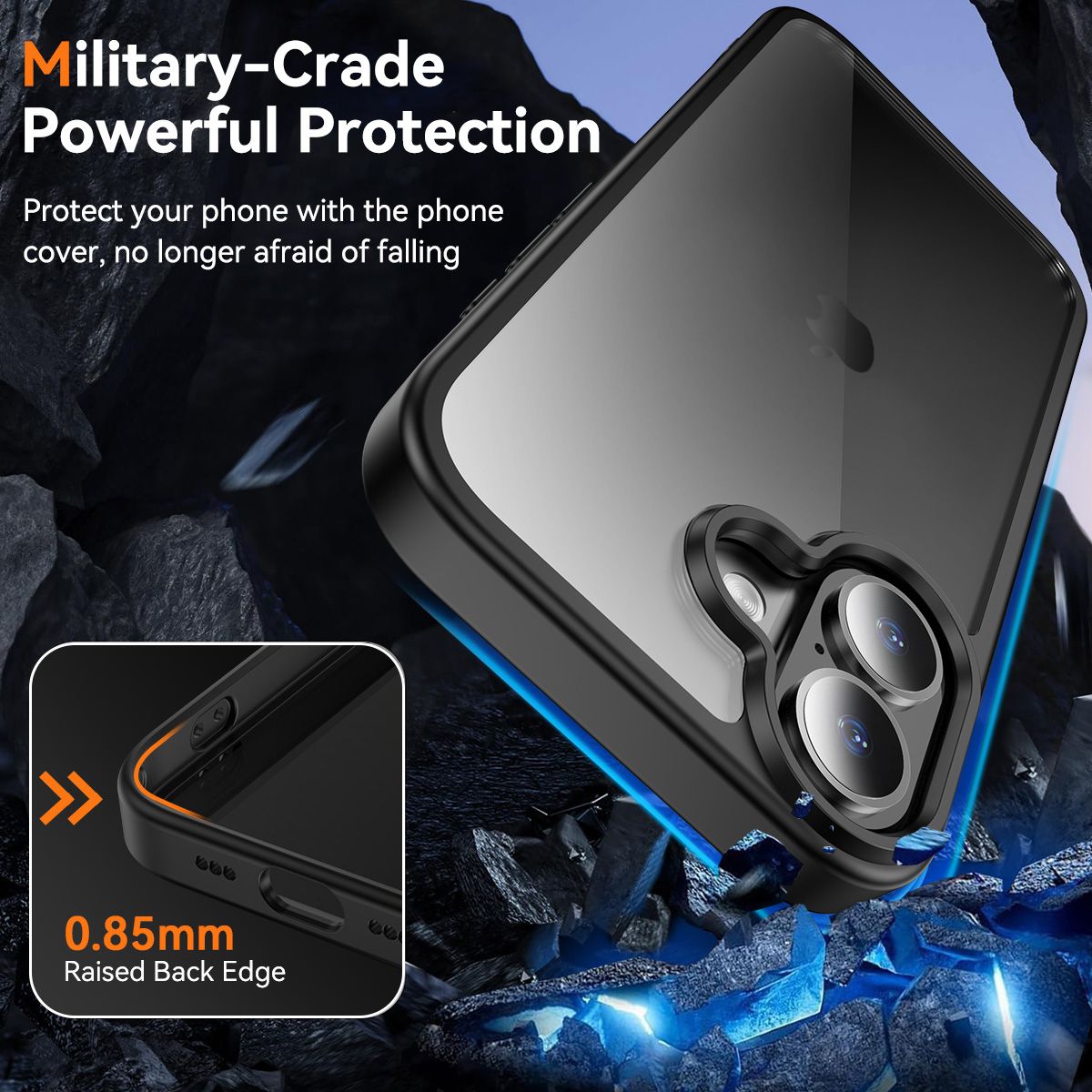 Pulse Prism Clear Case with Camera Action Button — 232