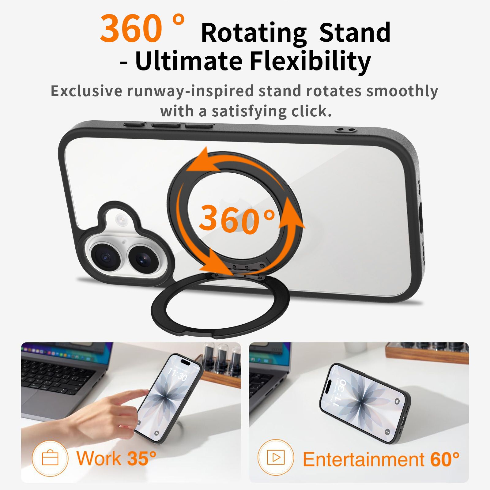 Pulse Prism Clear Case with Camera Action Button — 277