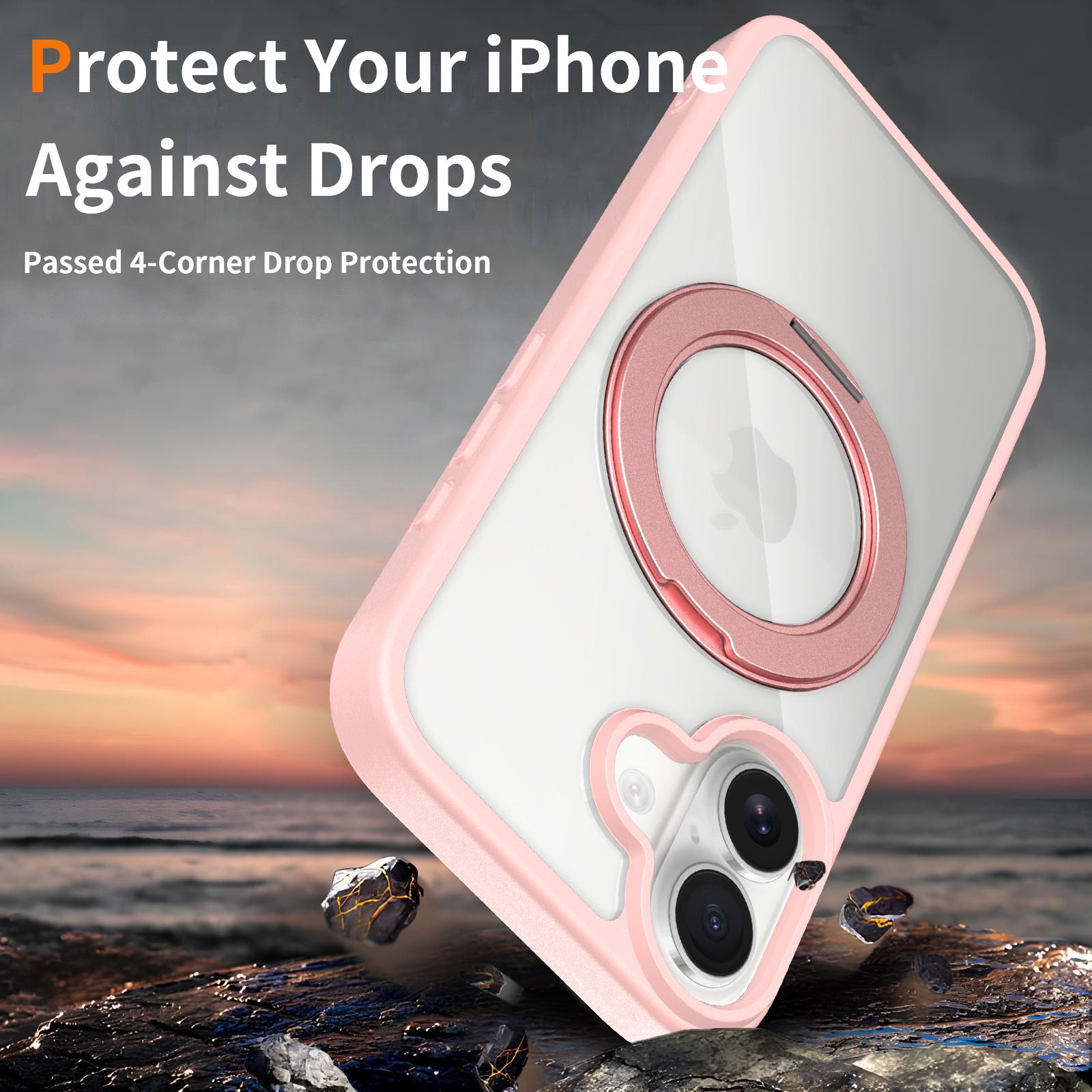 Pulse Prism Clear Case with Camera Action Button — 244