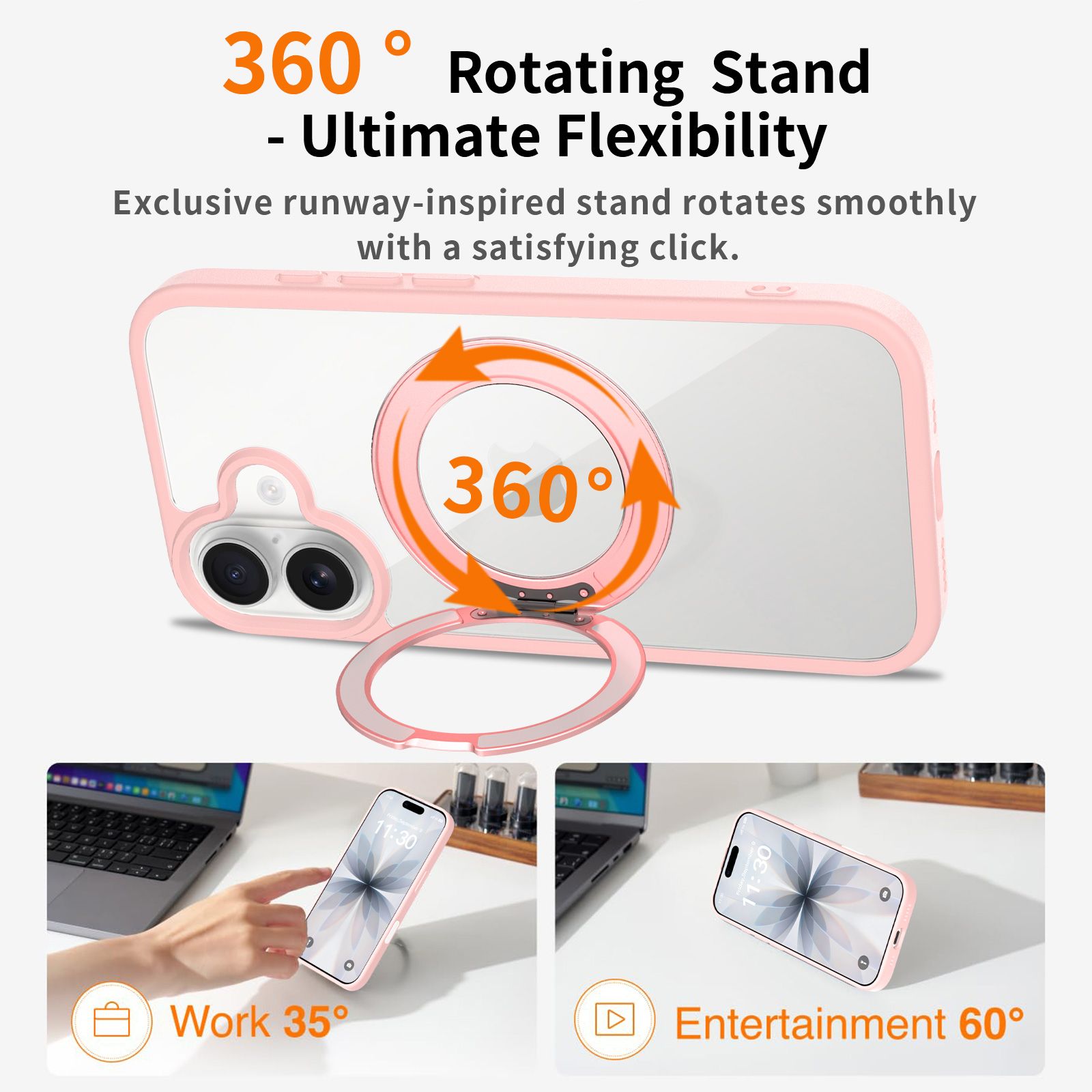 Pulse Prism Clear Case with Camera Action Button — 247