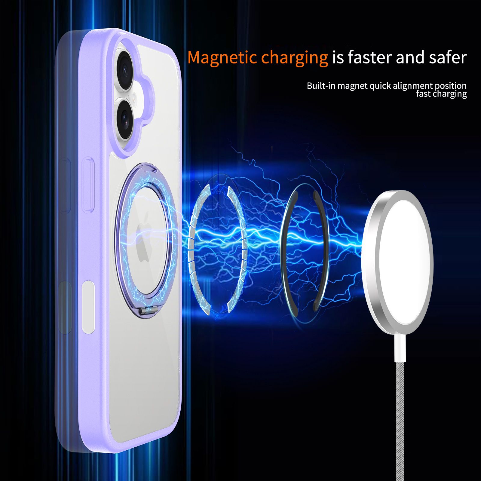 Pulse Prism Clear Case with Camera Action Button — 252