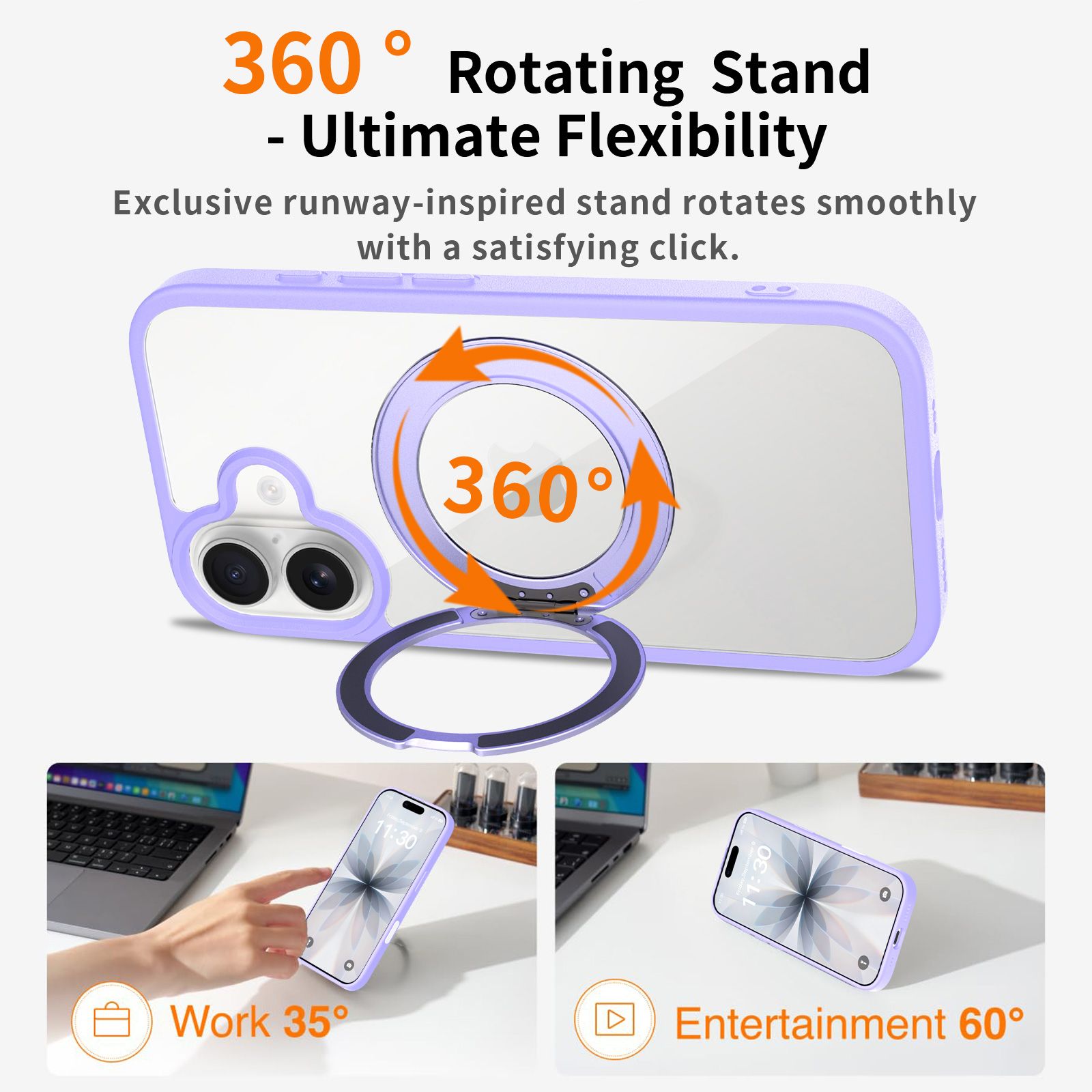 Pulse Prism Clear Case with Camera Action Button — 253